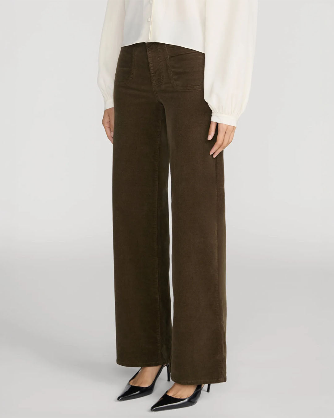 Frame Le Slim Palazzo Modernist Pocket Corduroy
