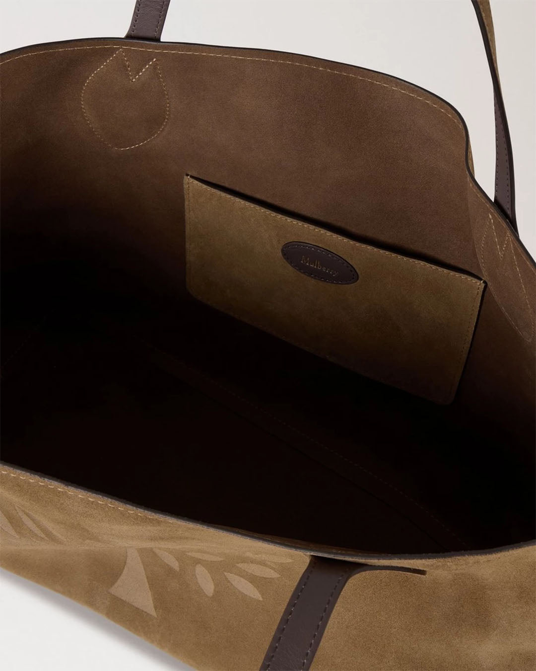 Mulberry Suede Tote