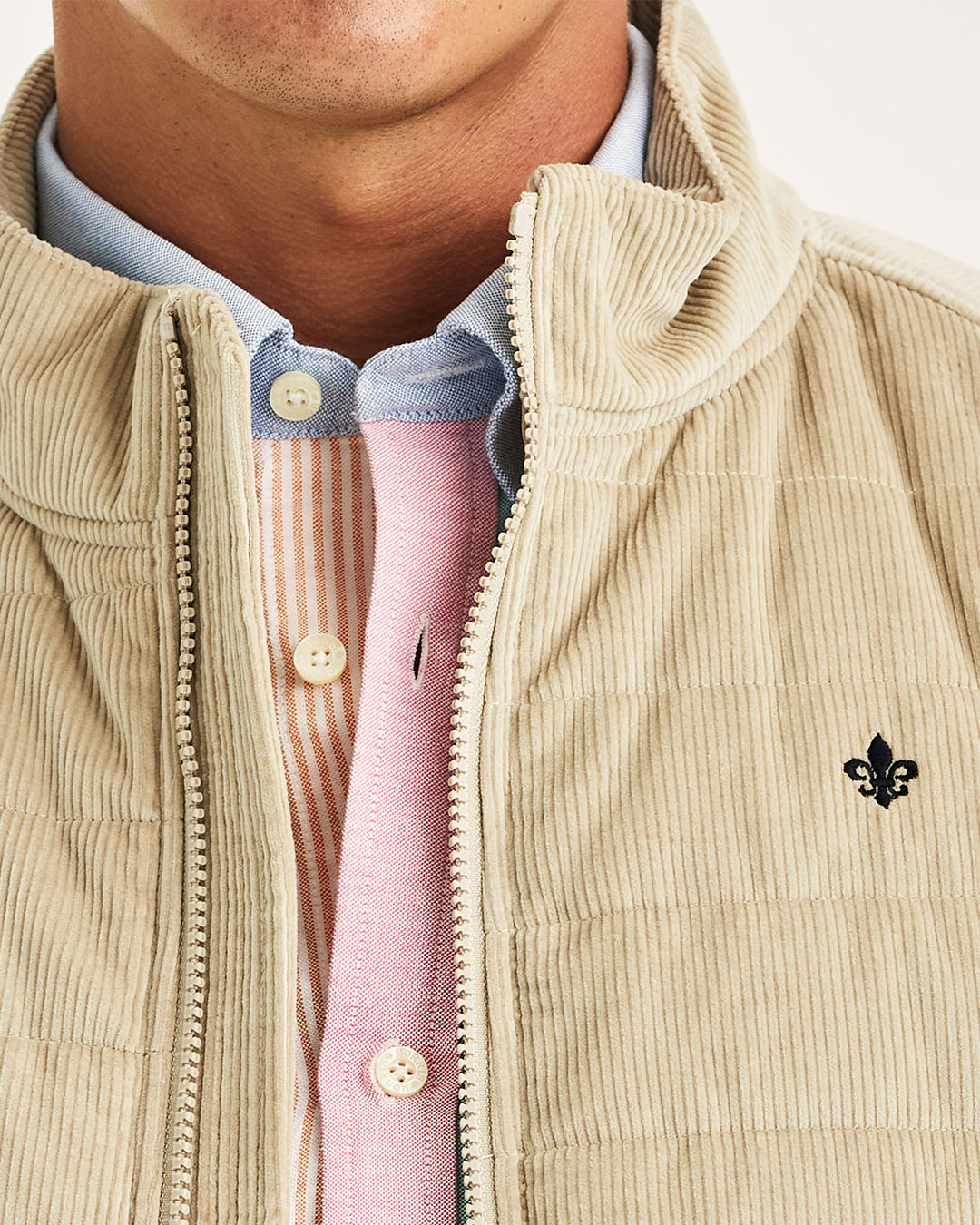 Morris Ted Quilted Cord Vest