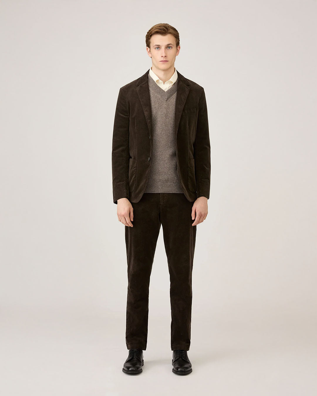 Sunspel Lambswool V-Neck Jumper