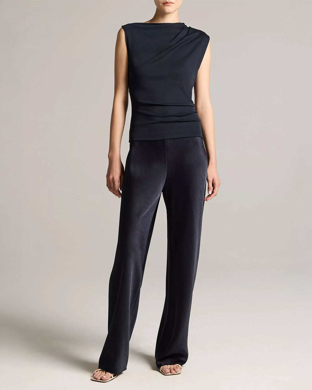 Vince Colette High Waist Satin Pant