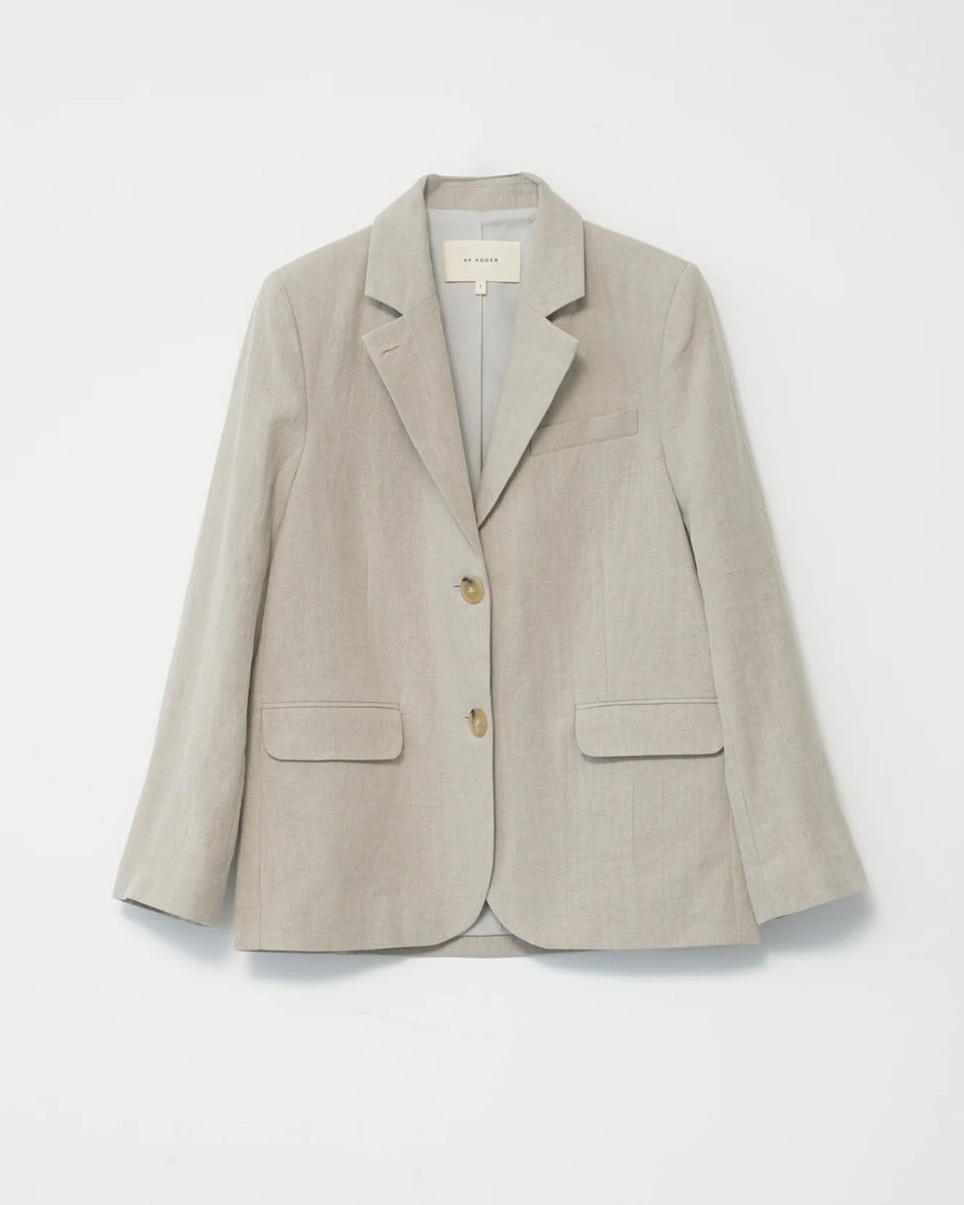 AF Agger Linen Straight Blazer