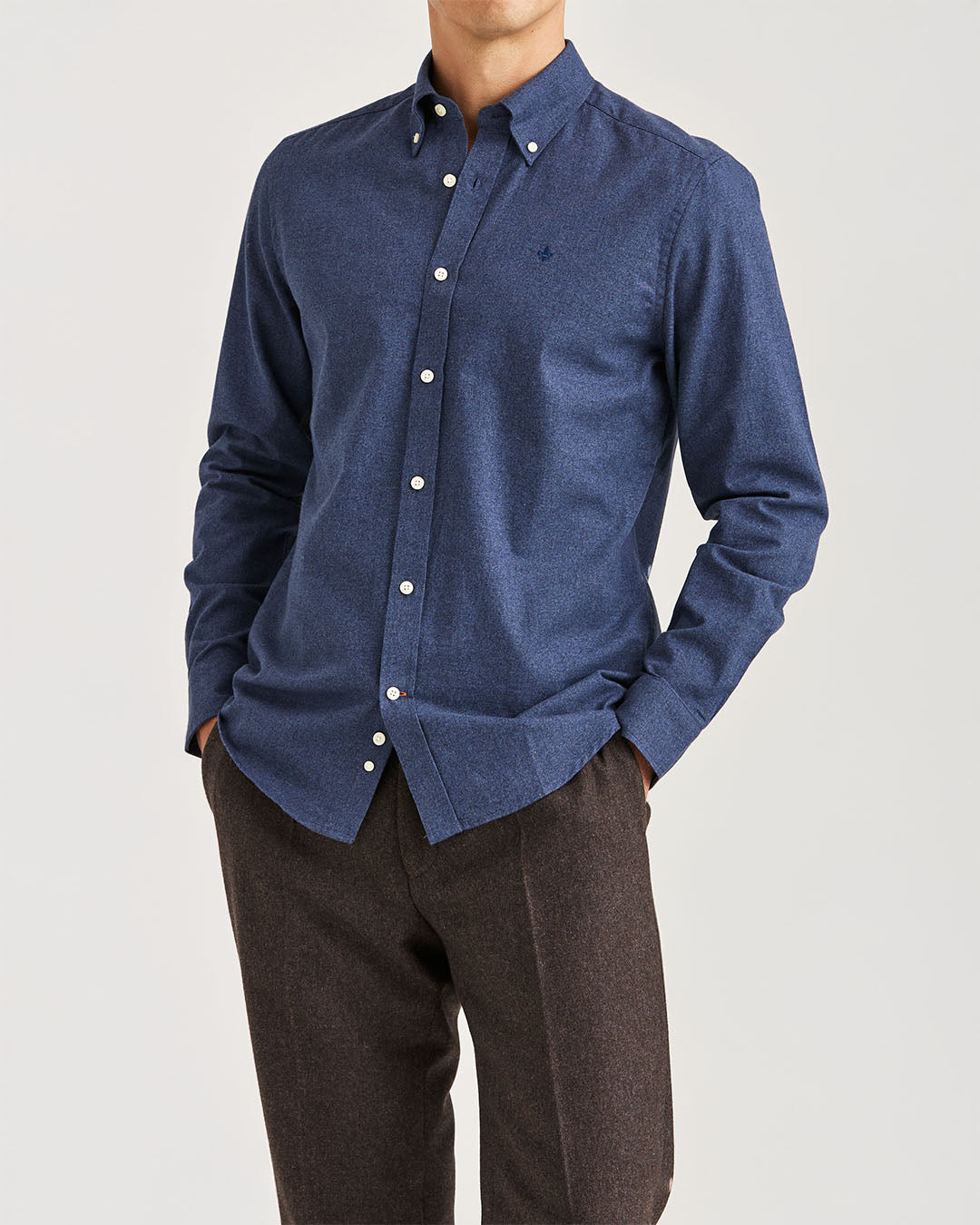 Morris Watts Flannel Shirt - Slim Fit