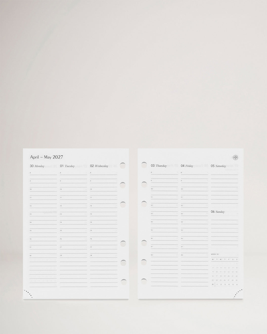 Mulberry 2027 Agenda Diary Insert