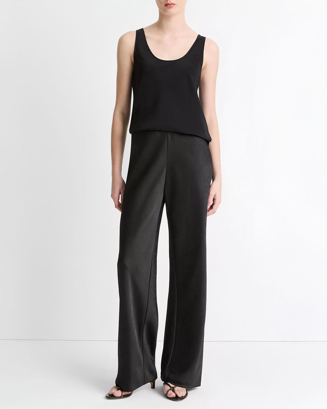 Vince Fluid Satin Bias Pant