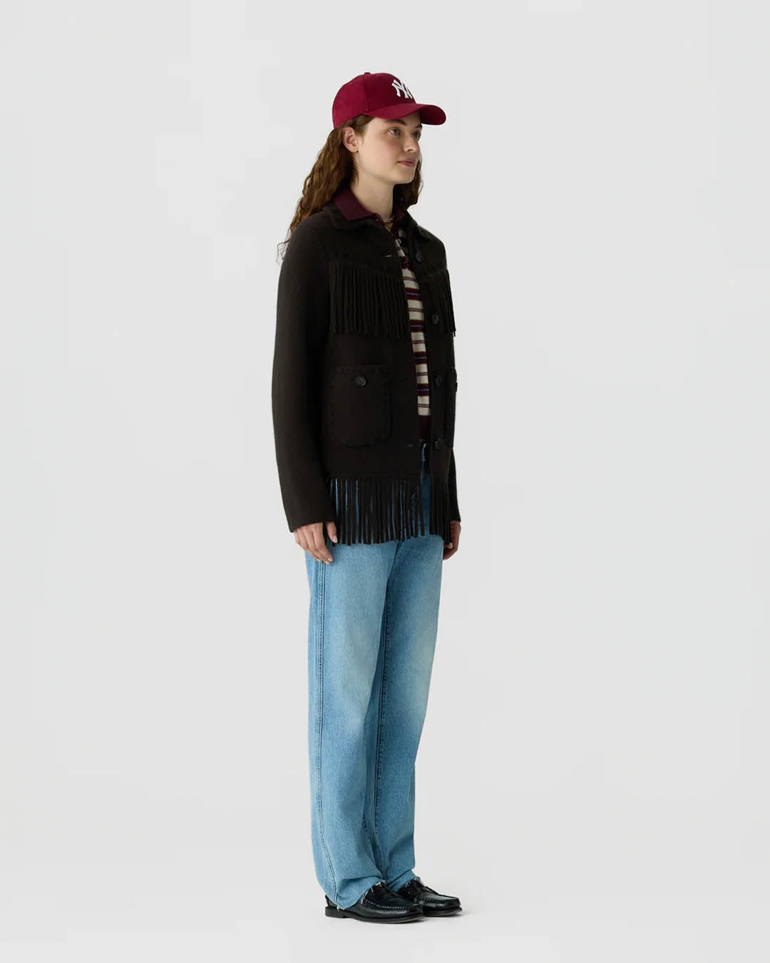 Guest In Residence Western Fringe Jacket