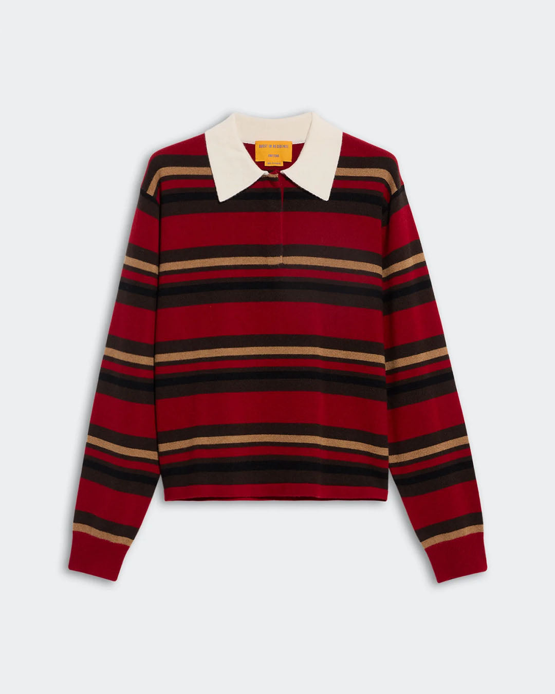Guest In Residence Cropped Stripe Rugby