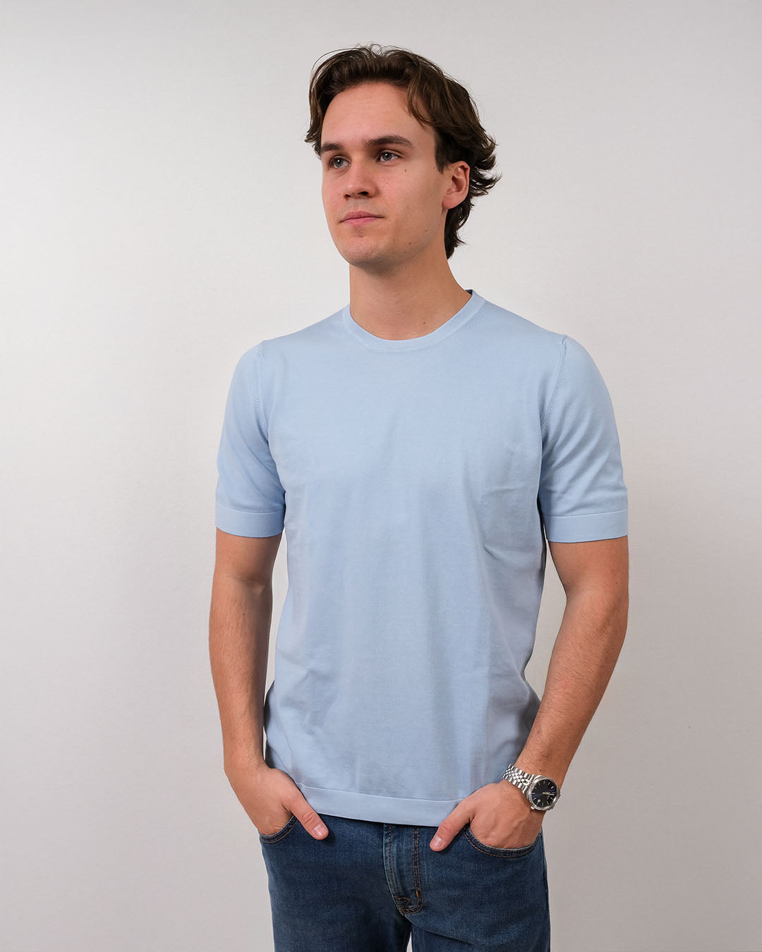 Gran Sasso Crew Neck Short Sleeve