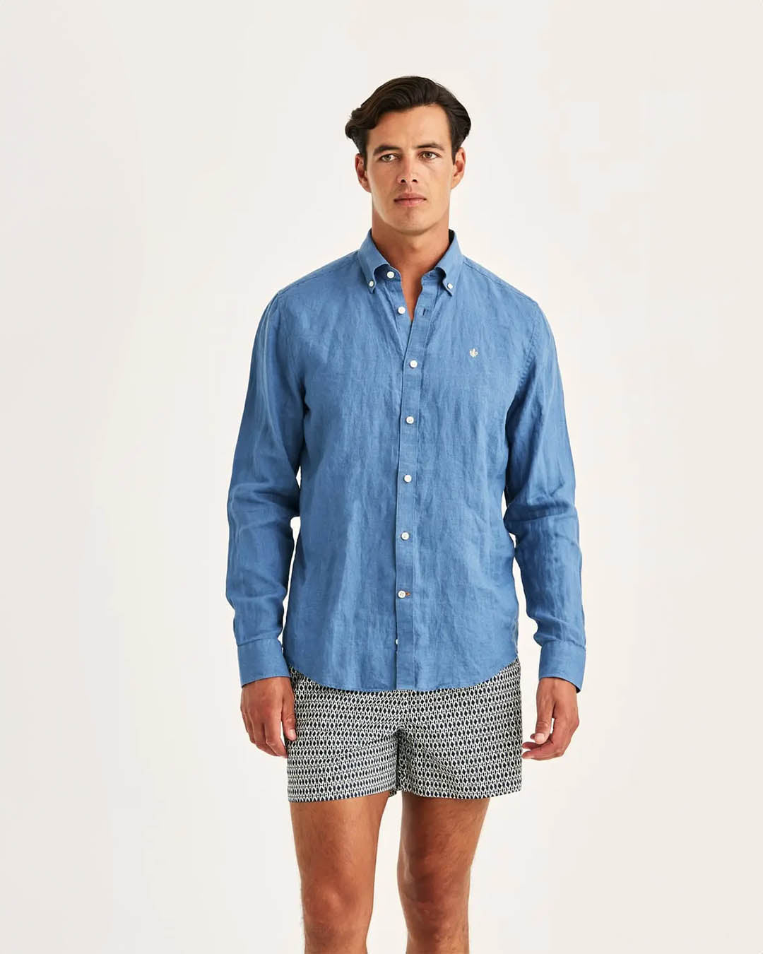 Morris Douglas Linen Shirt