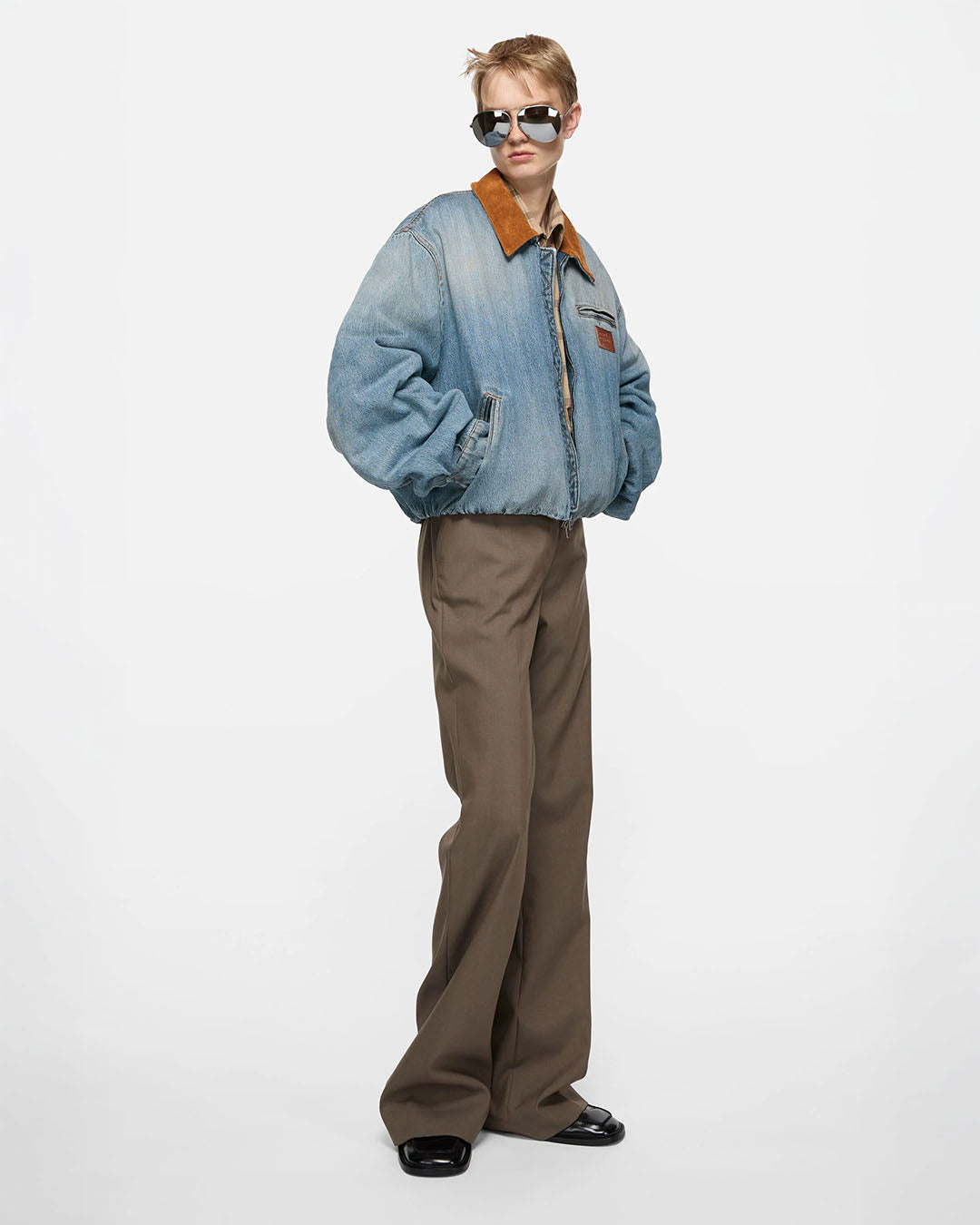 Acne Studios Denim Bomber Jacket