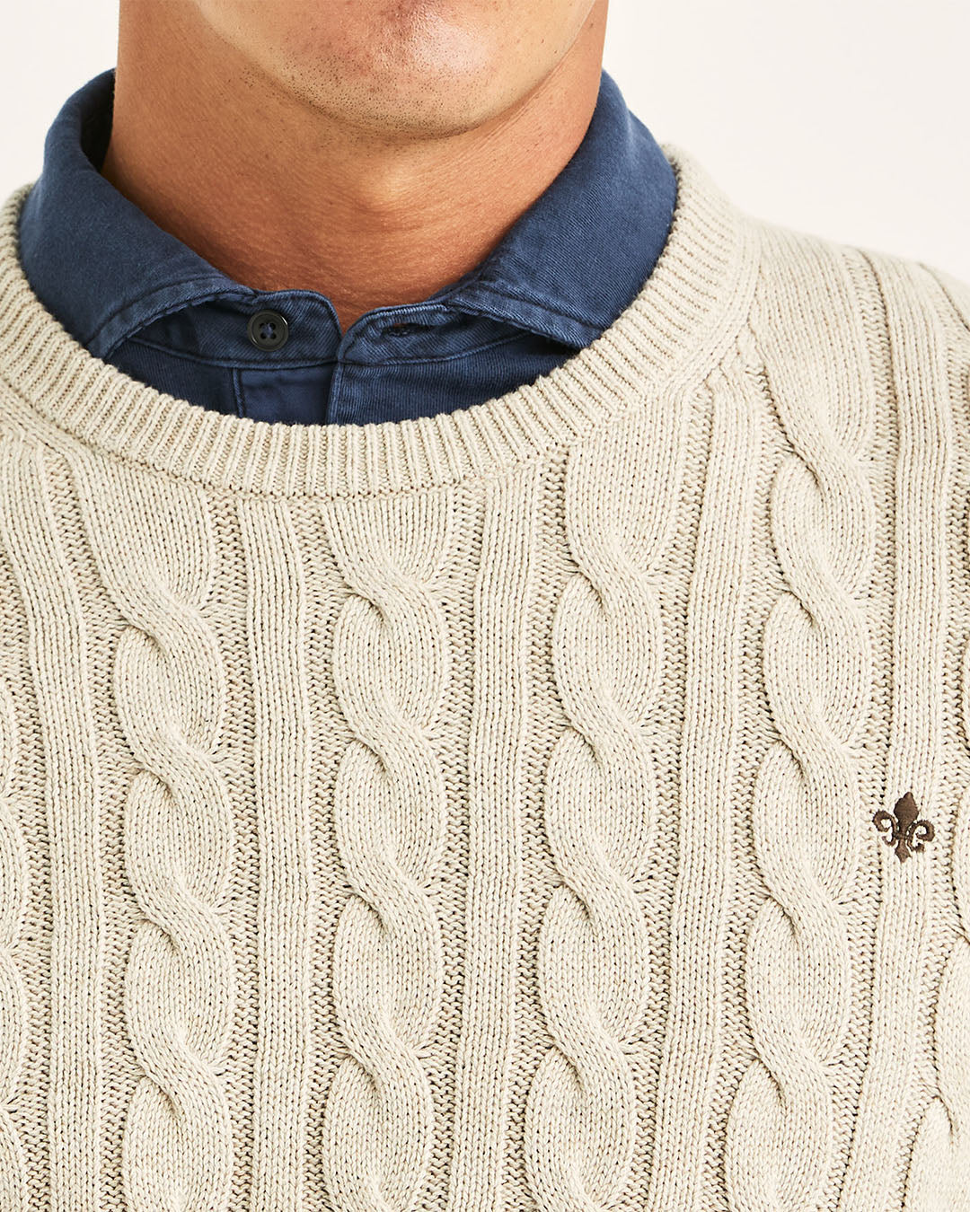 Morris Ethan Cable Oneck