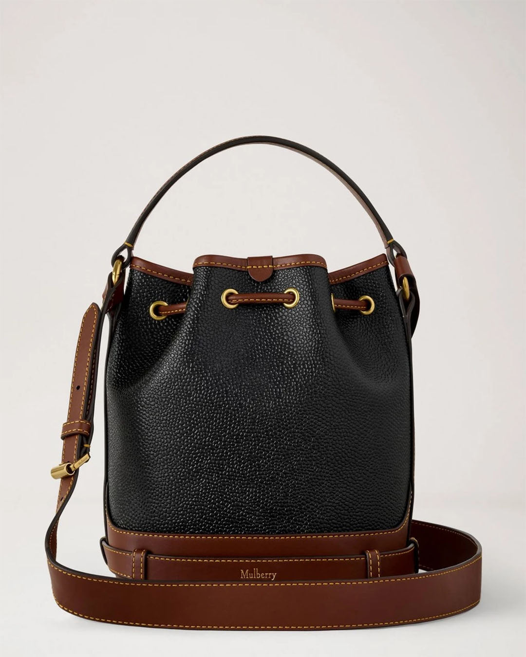 Mulberry Small Scotchgrain Bucket