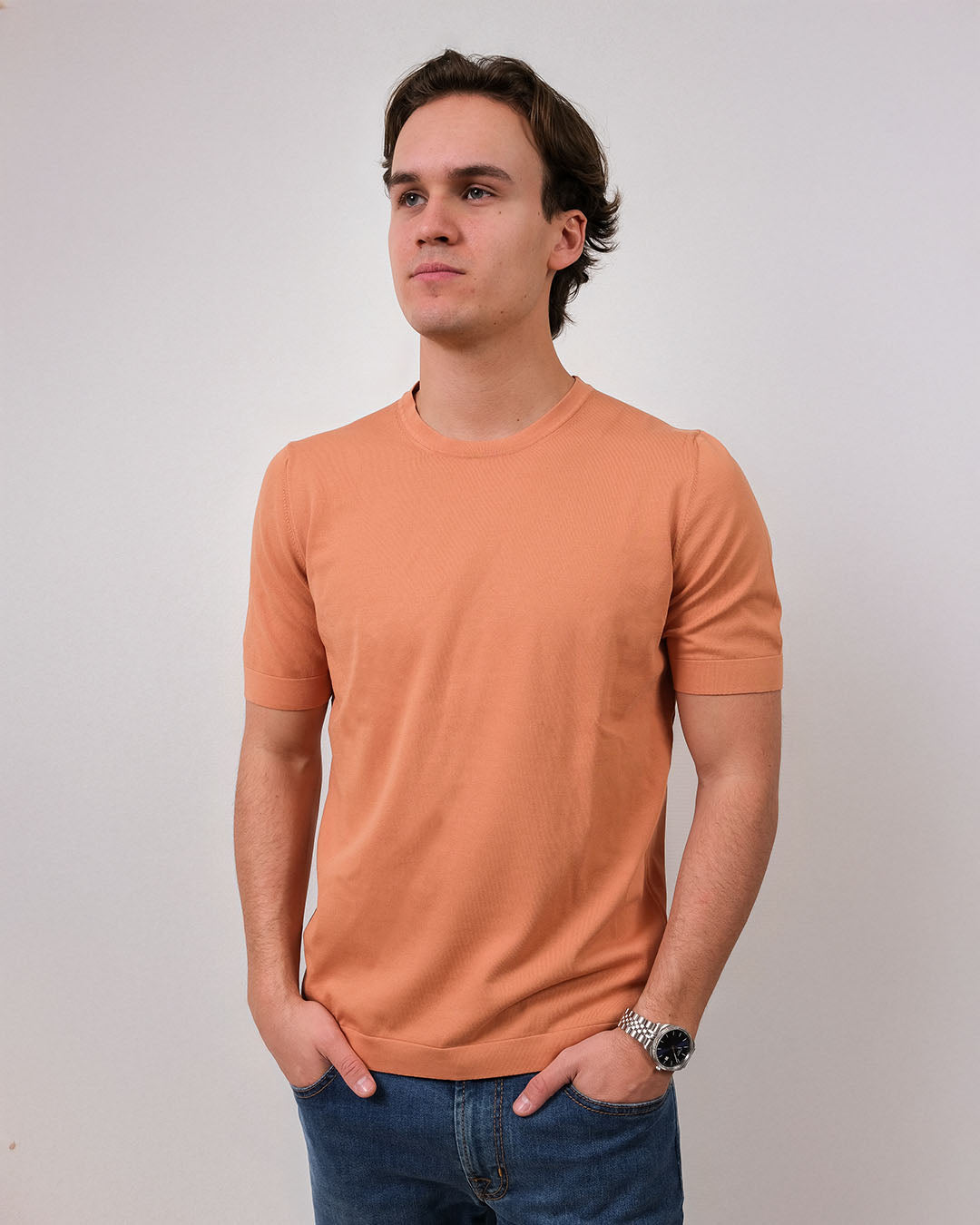 Gran Sasso Crew Neck Short Sleeve