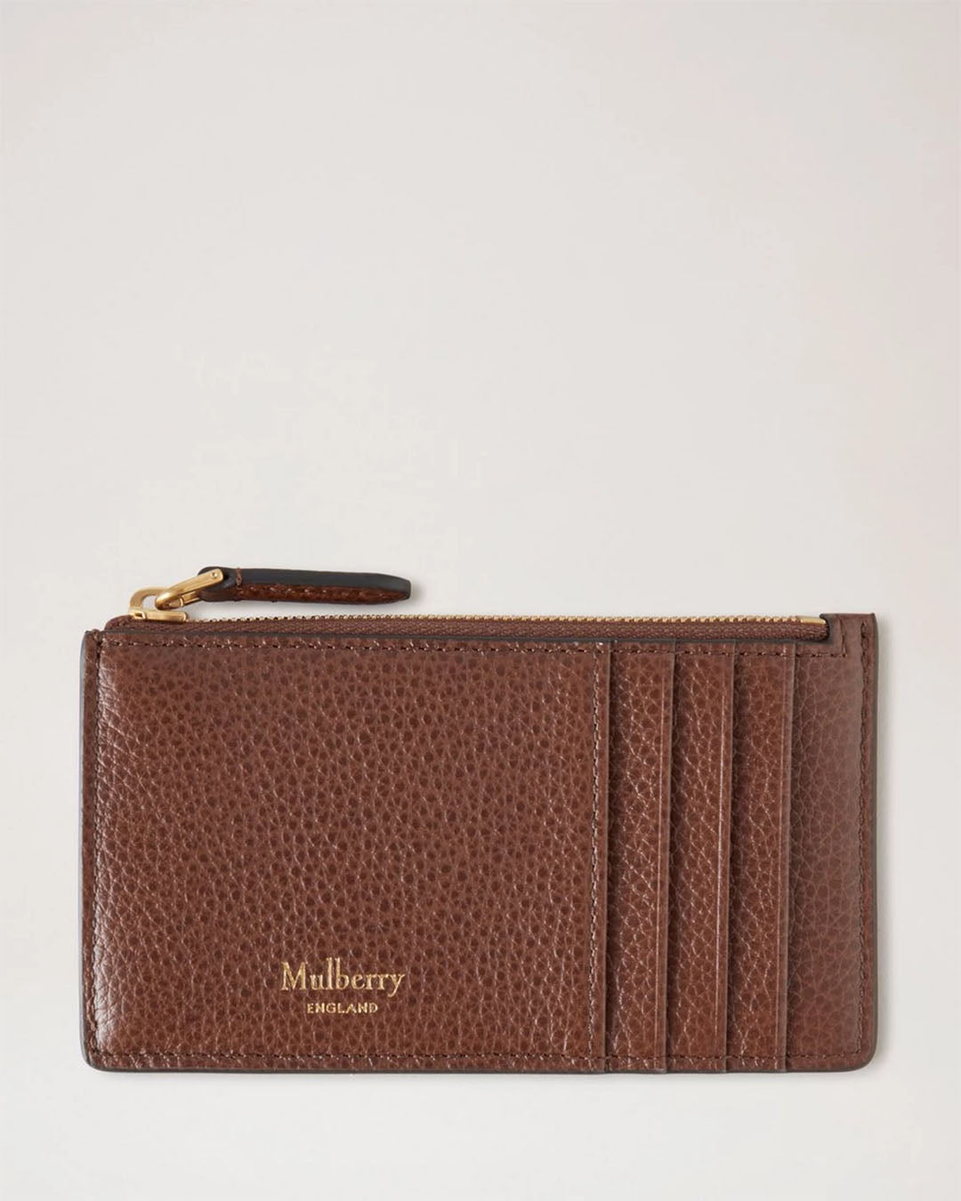 Mulberry Zipped Long Card Holder Two-Tone