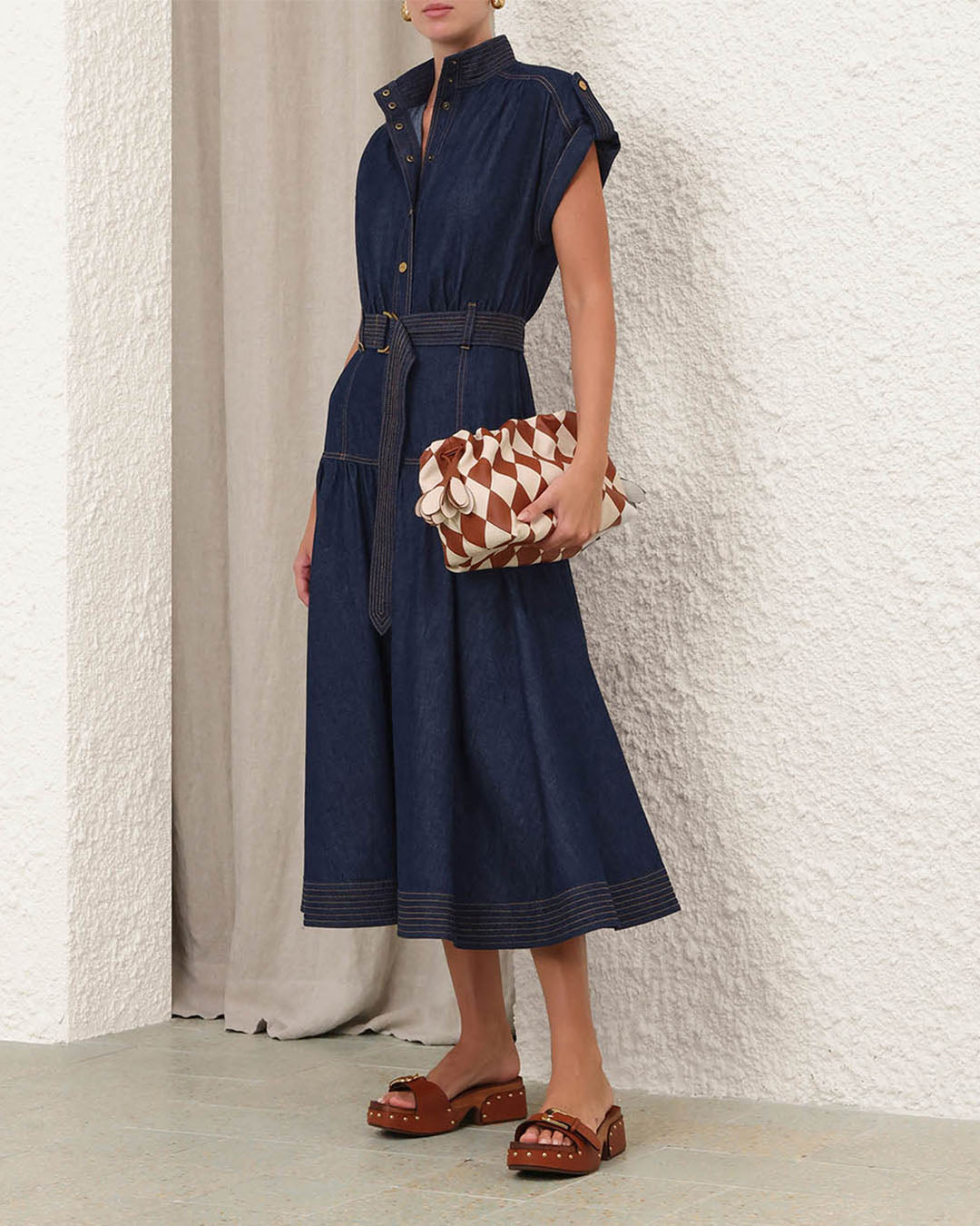 Zimmermann Denim Midi Dress