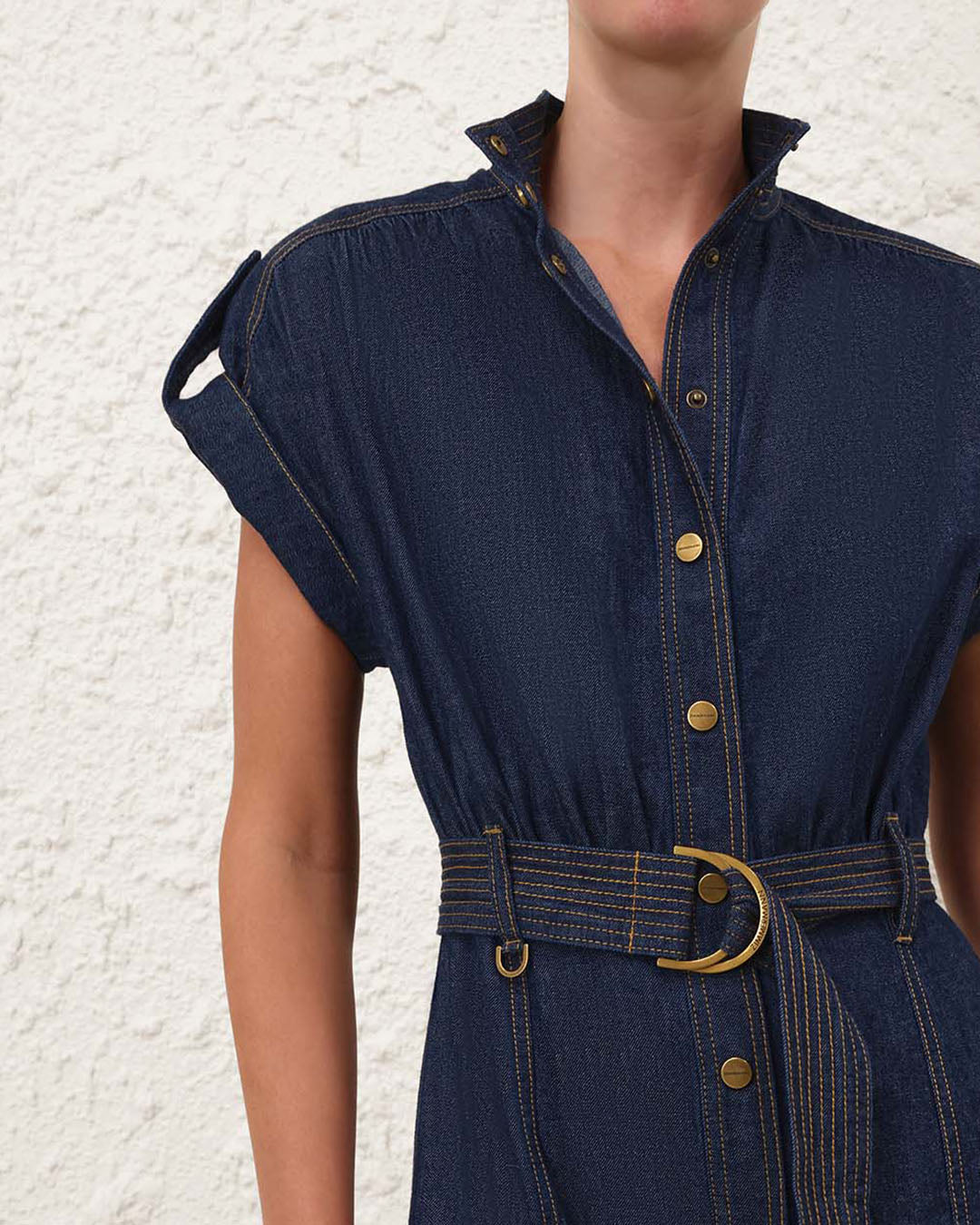 Zimmermann Denim Midi Dress