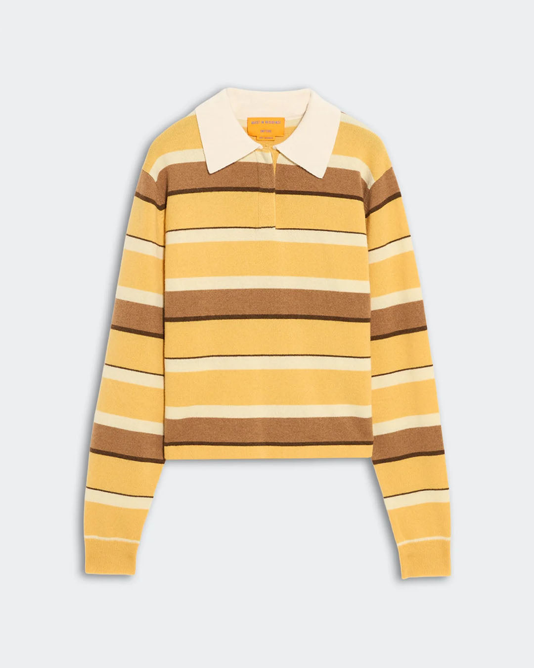 Guest In Residence Cropped Stripe Rugby