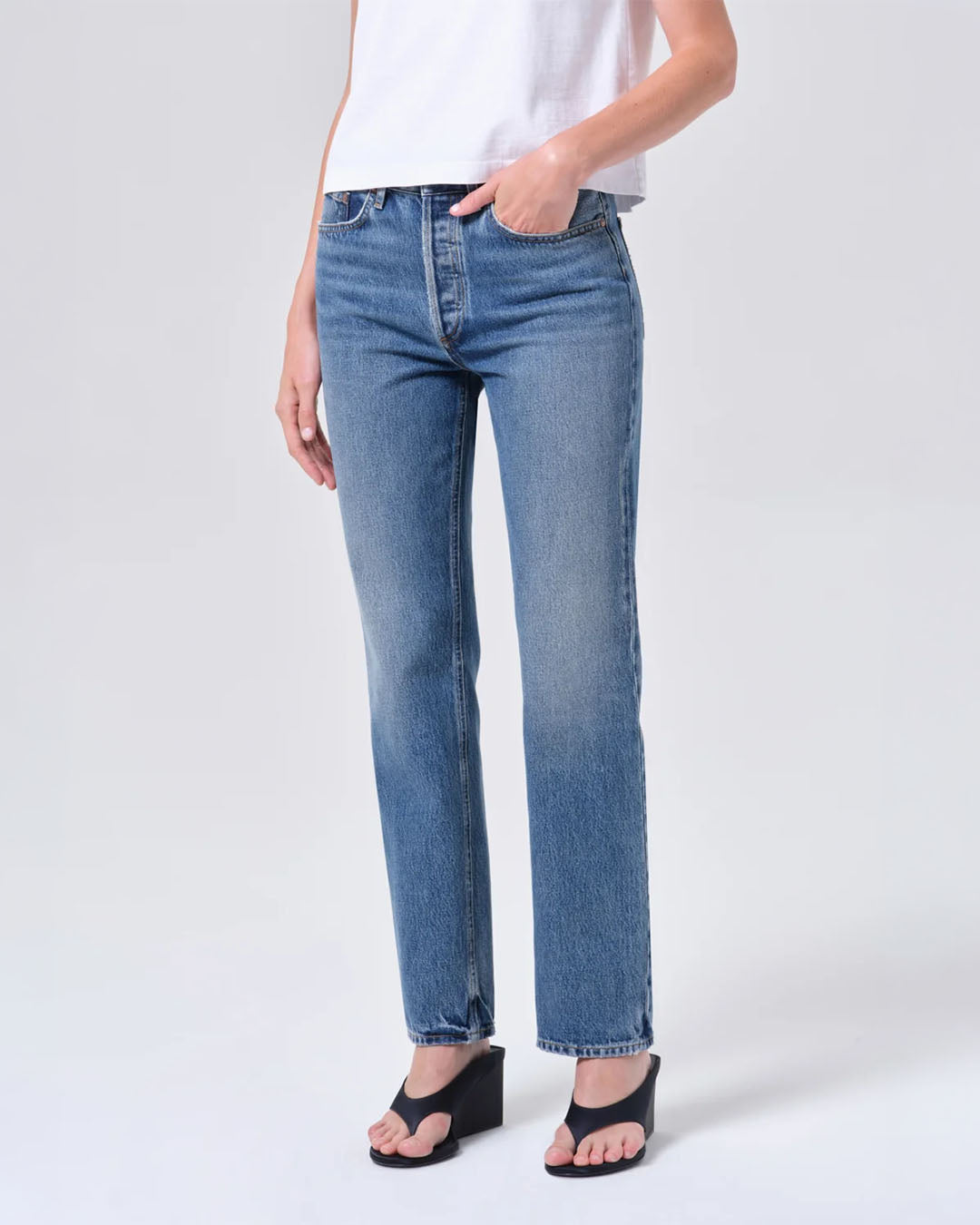 Agolde Lana Hight Rise Vintage Straight