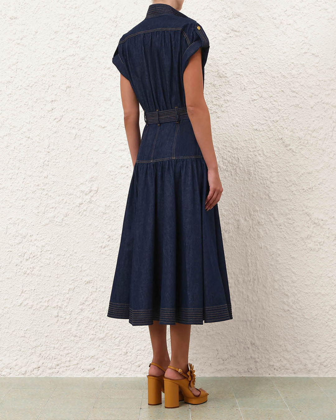 Zimmermann Denim Midi Dress