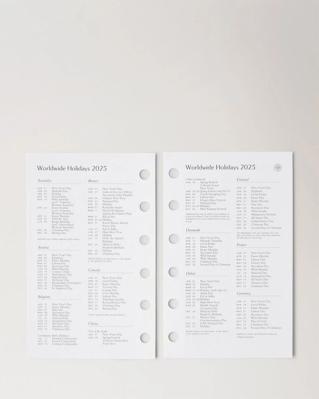 Mulberry Diary - Week to View Pocket Book