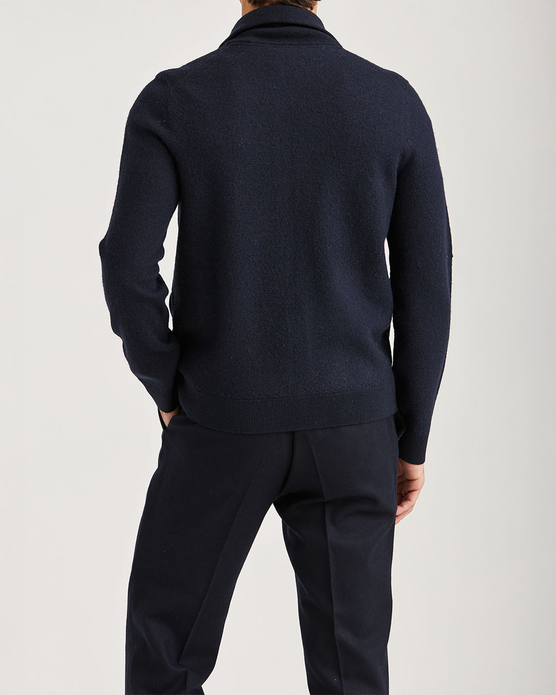 Morris Cork Knitted Zip Jacket