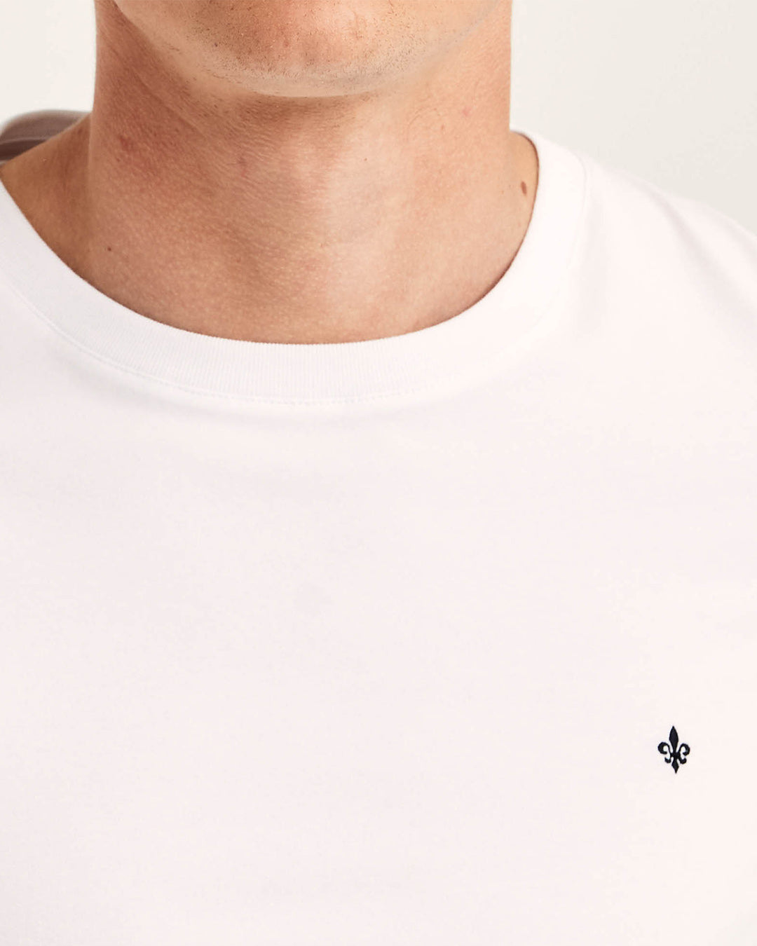 Morris James Stretch LS Crew Neck T-Shirt
