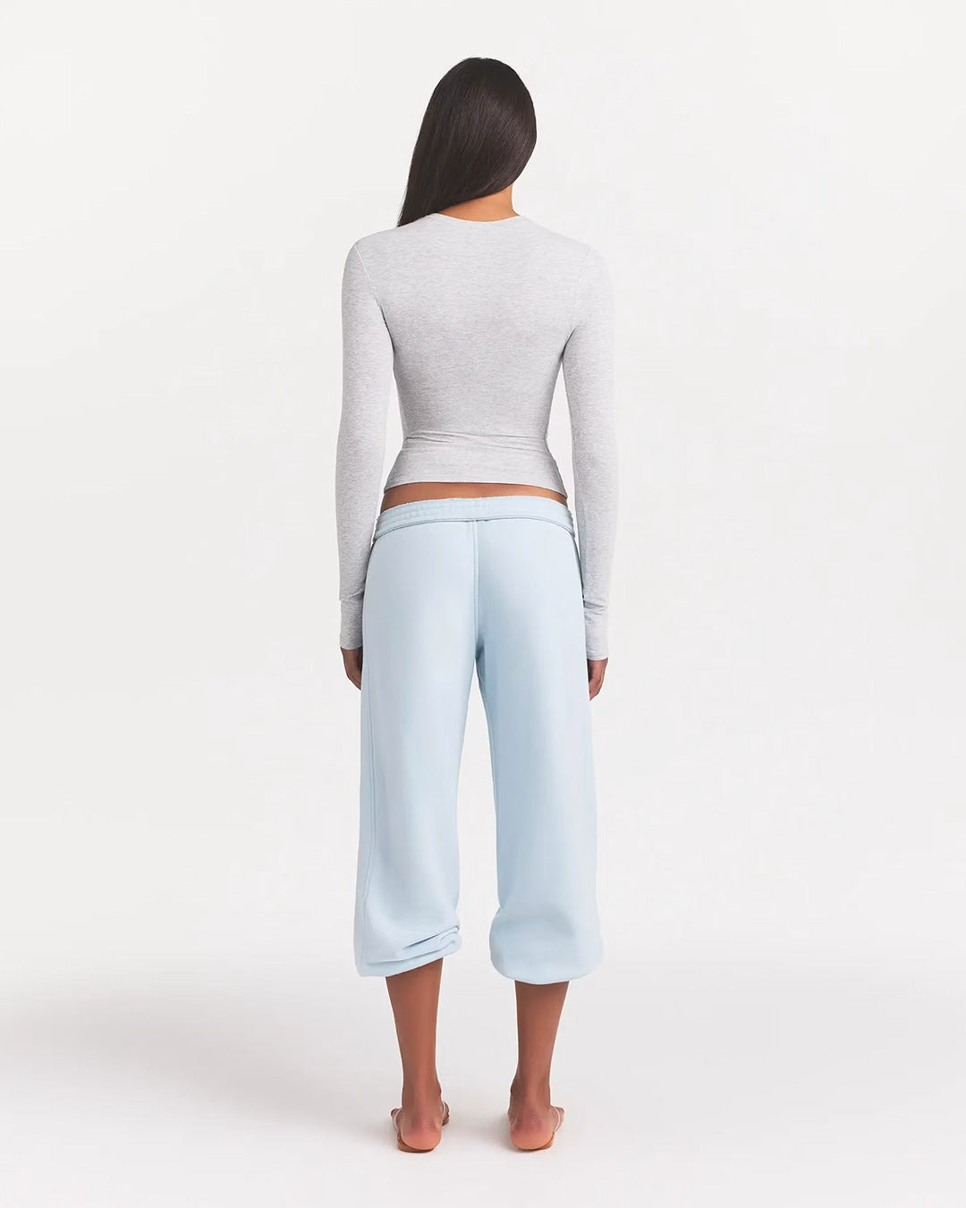 SKIMS Cotton Jersey Long Sleeve T-Shirt