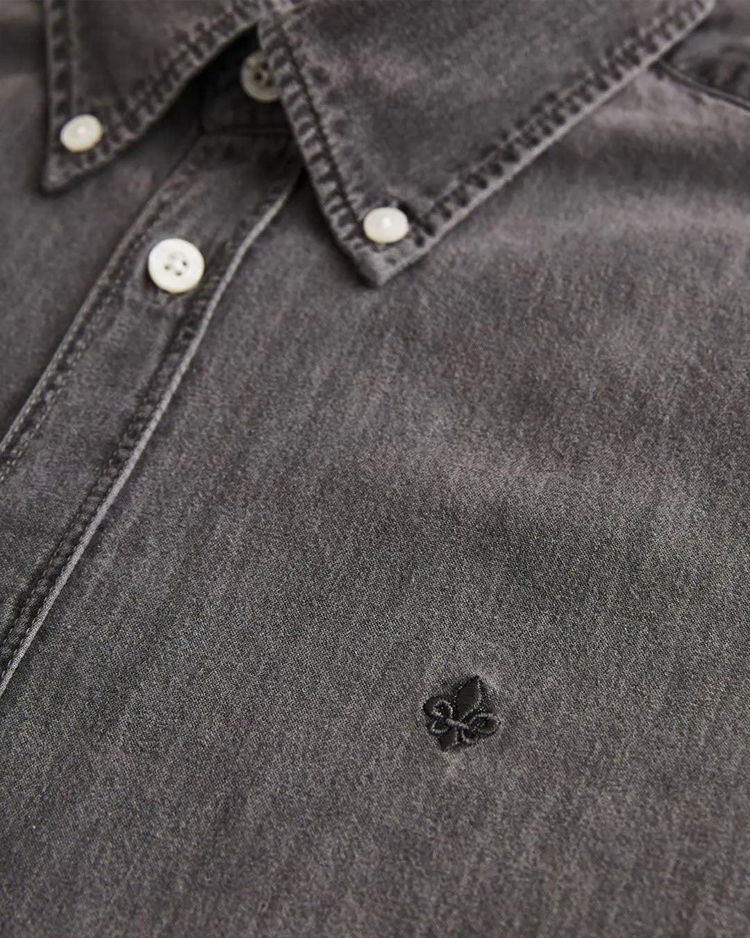 Morris Light Denim Shirt - Slim Fit