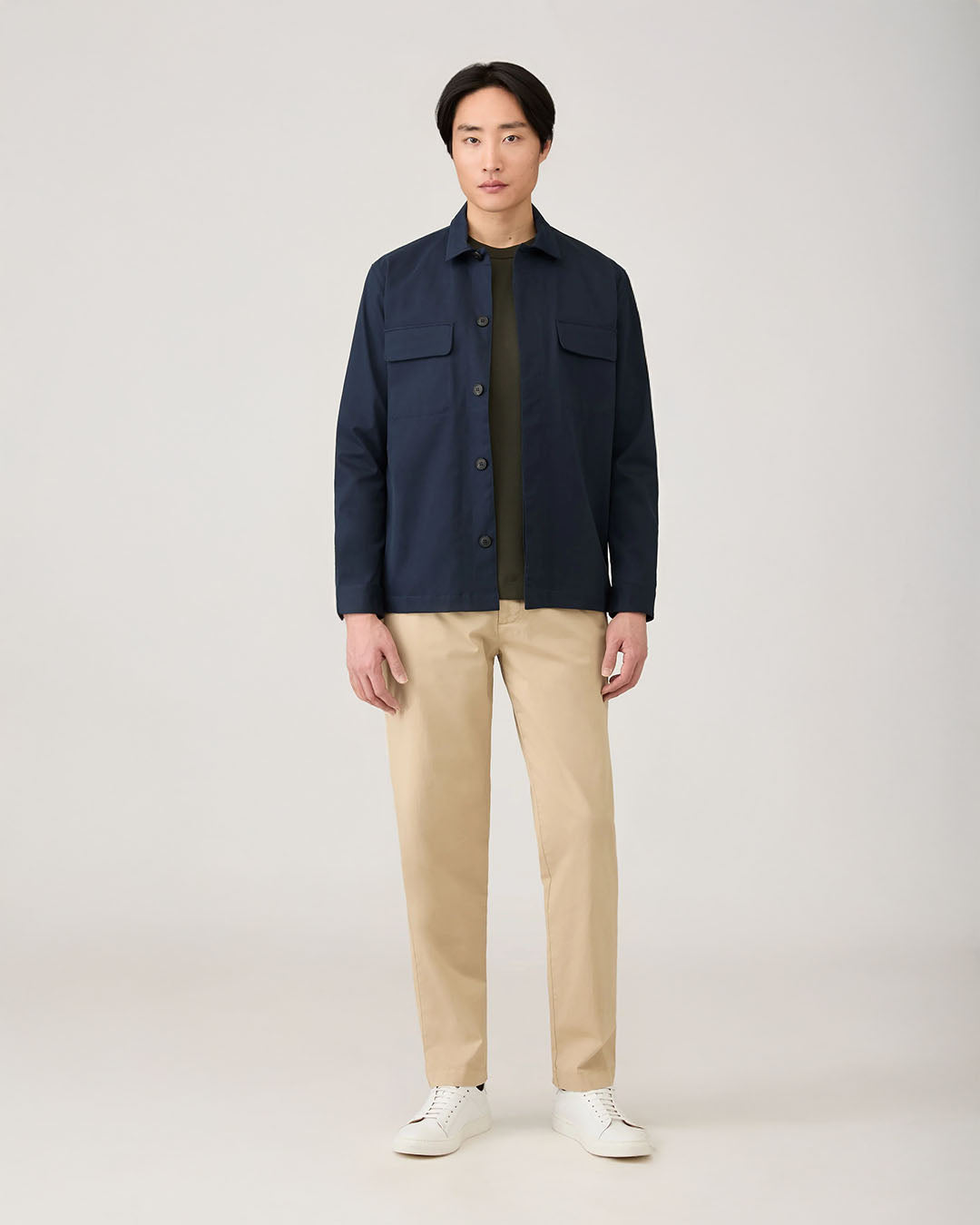 Sunspel Long Sleeve Heavyweight T‑shirt