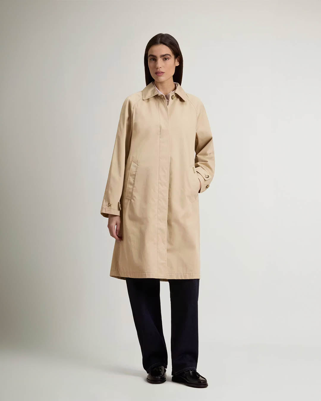 Woolrich Tech Cotton Coat