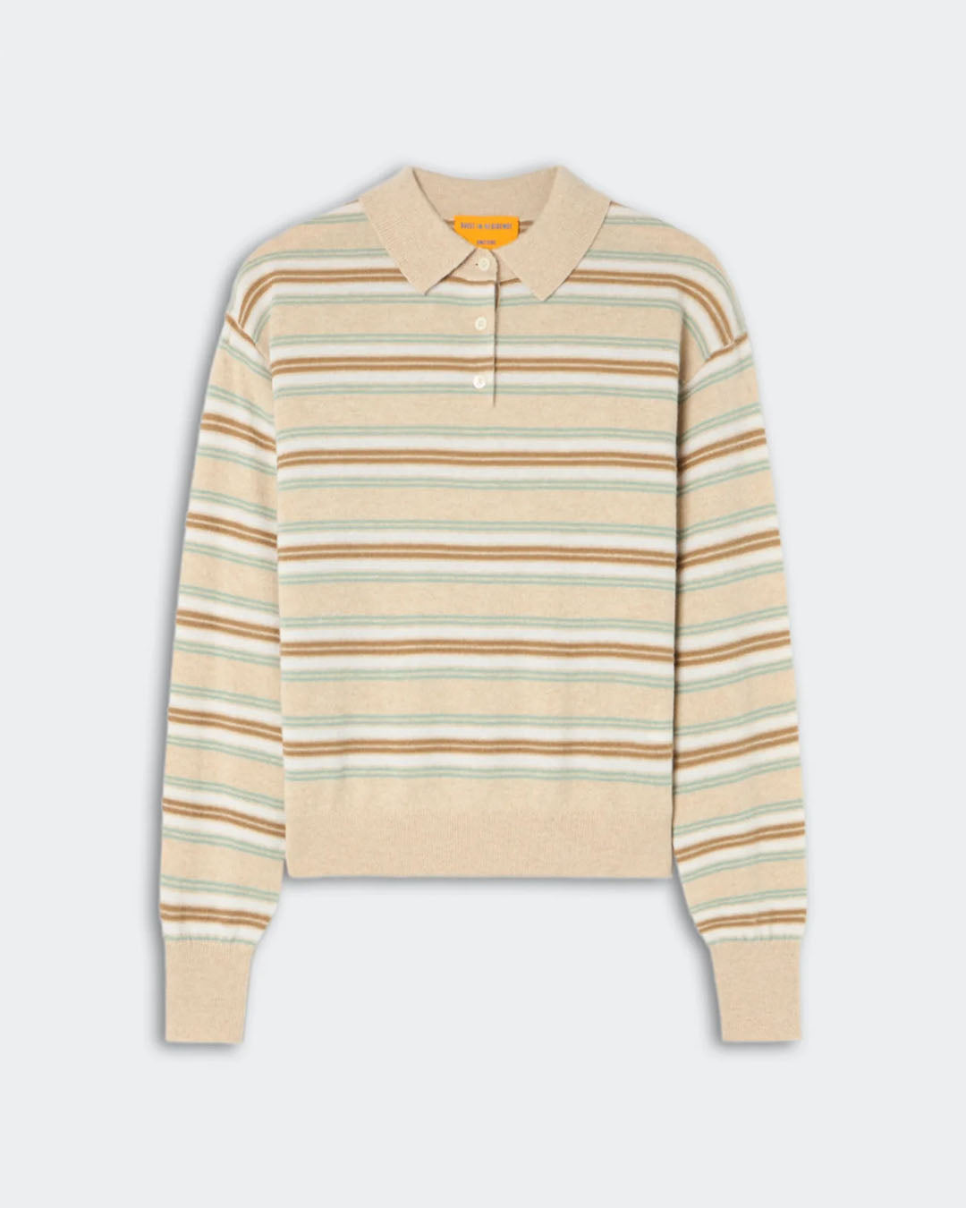 Guest In Residence Collegiate Stripe Polo