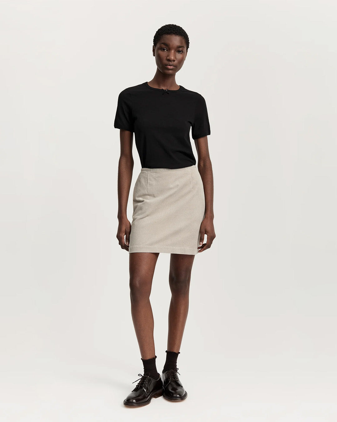 Aiayu Mini Skirt Corduroy