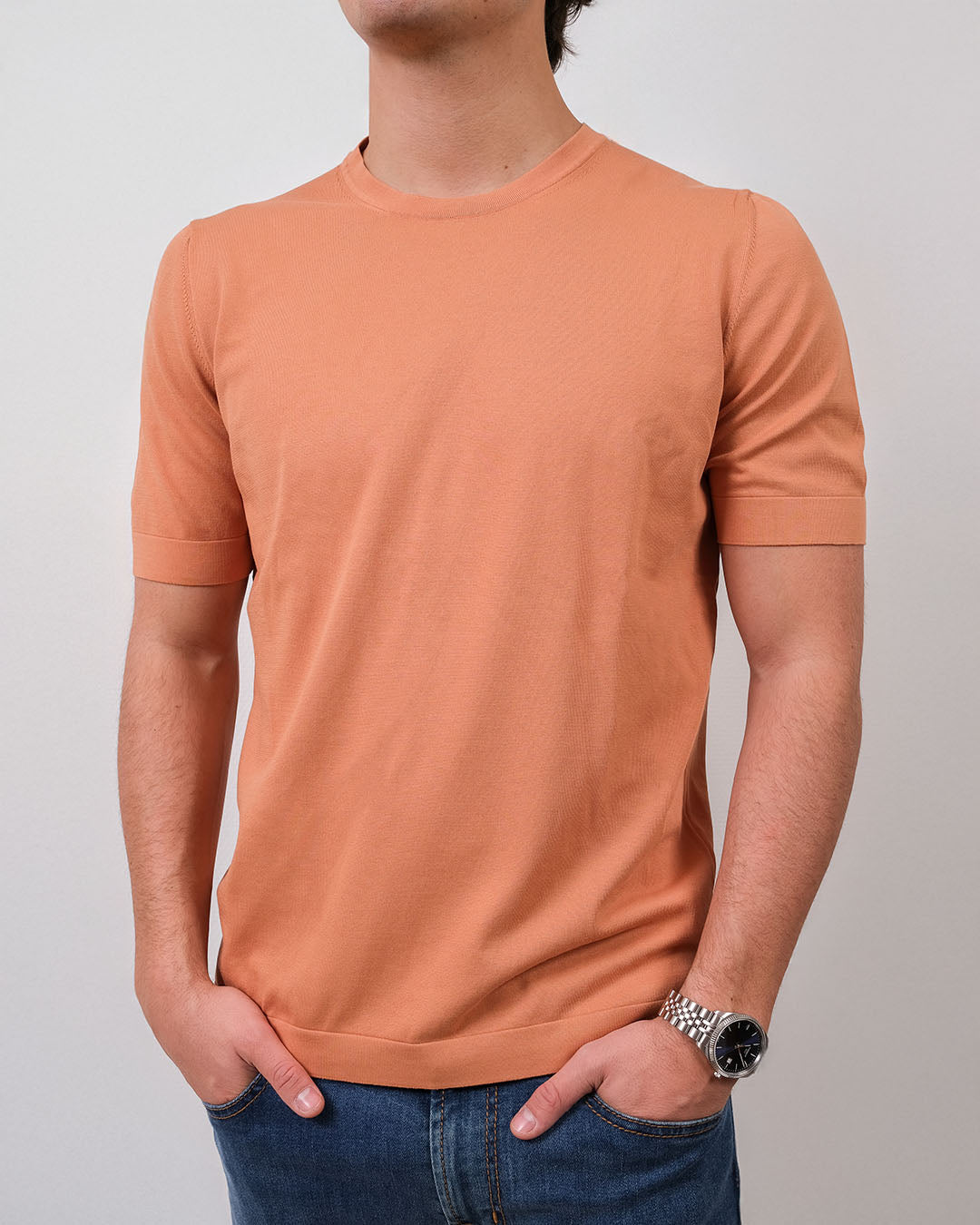 Gran Sasso Crew Neck Short Sleeve