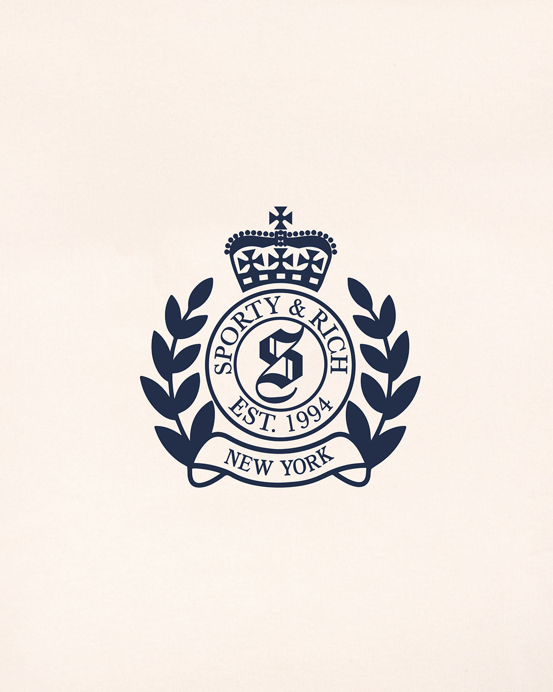 Sporty & Rich H&W Crest Kids Crewneck
