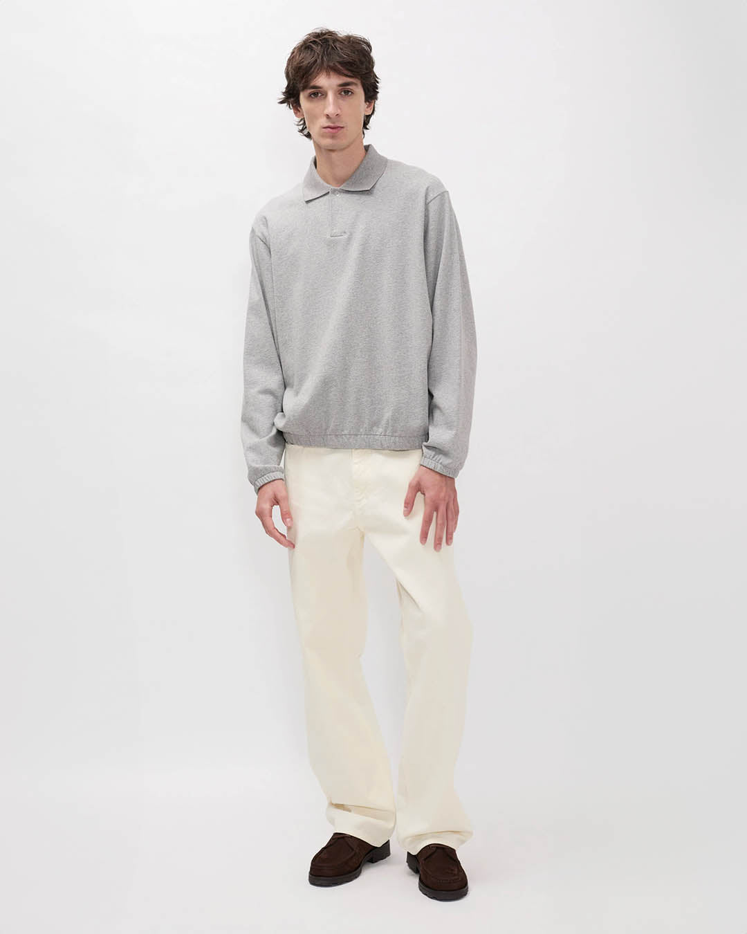 Norse Projects Sylane relaxed light pile jersey polo