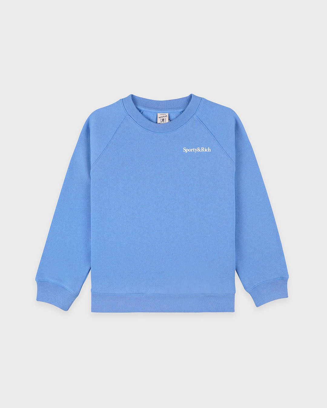 Sporty & Rich Eat More Veggies Kids Crewneck