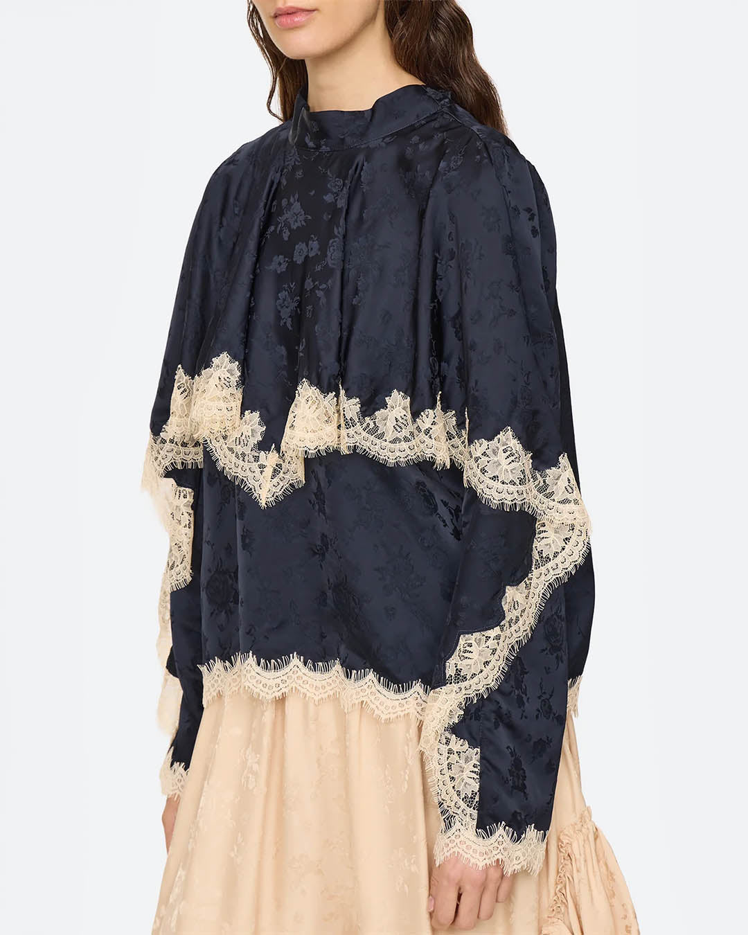 Sea New York Shay Lace L/SLV Top
