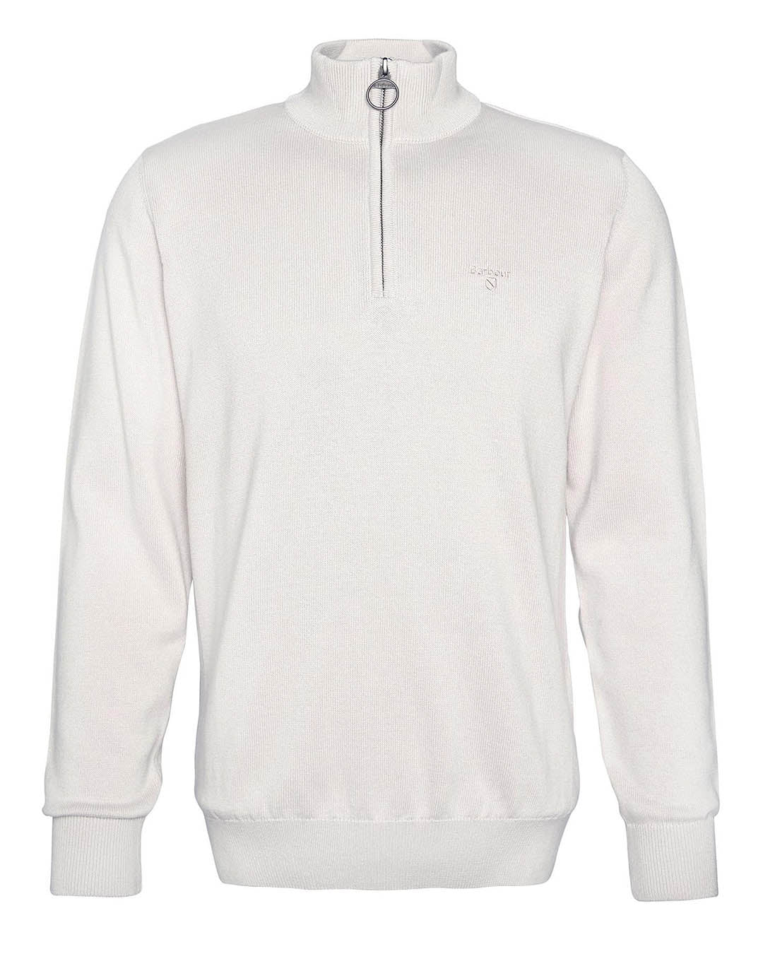 Barbour Cotton Half Zip Knitted Jumper