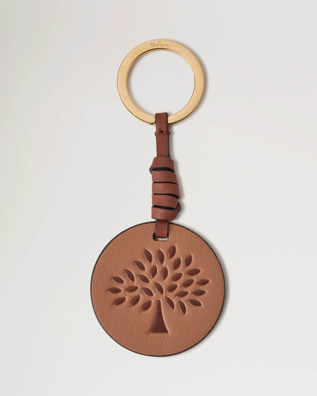 Mulberry Tree Leather Keyring