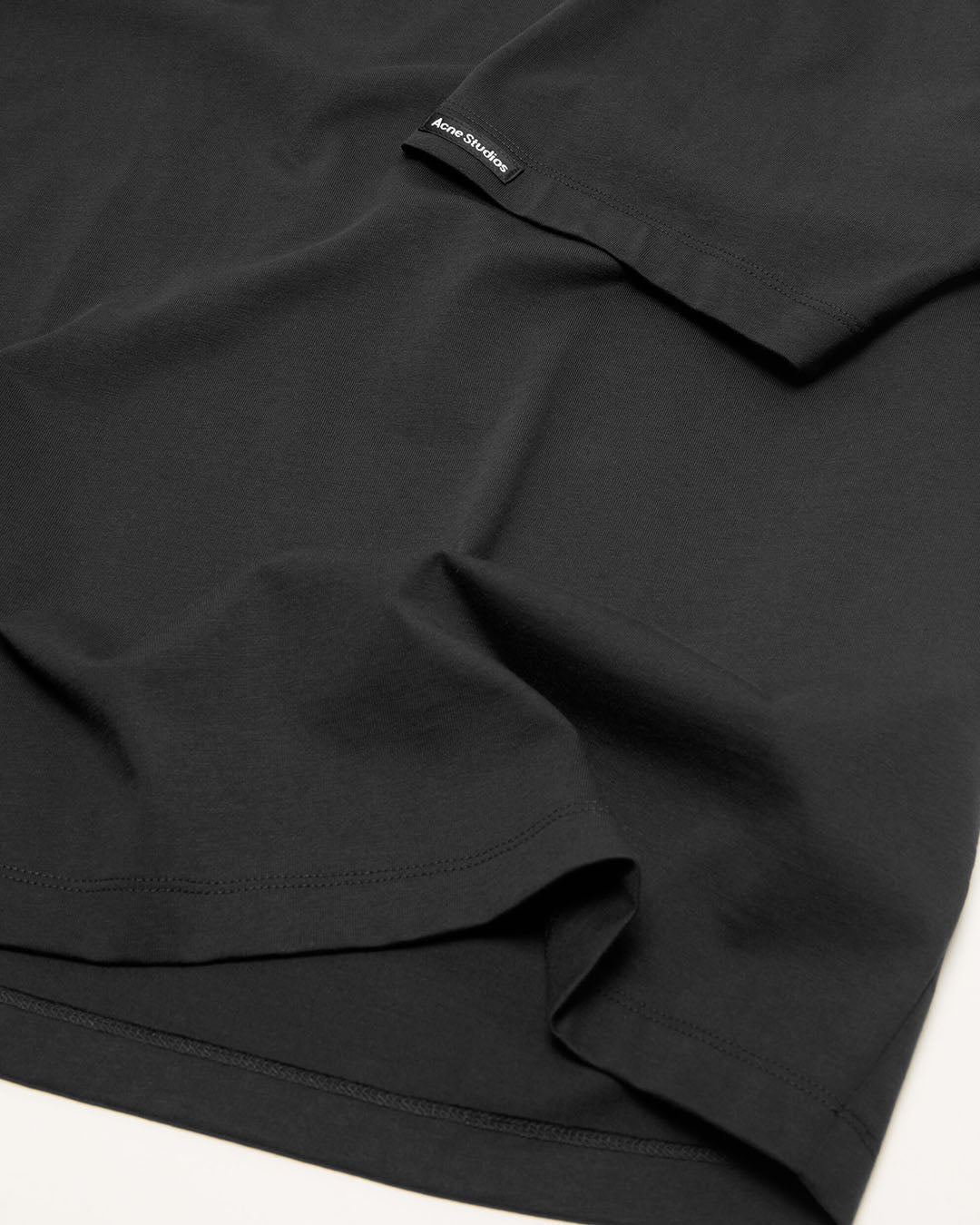 Acne Studios Satin Logo T-Shirt