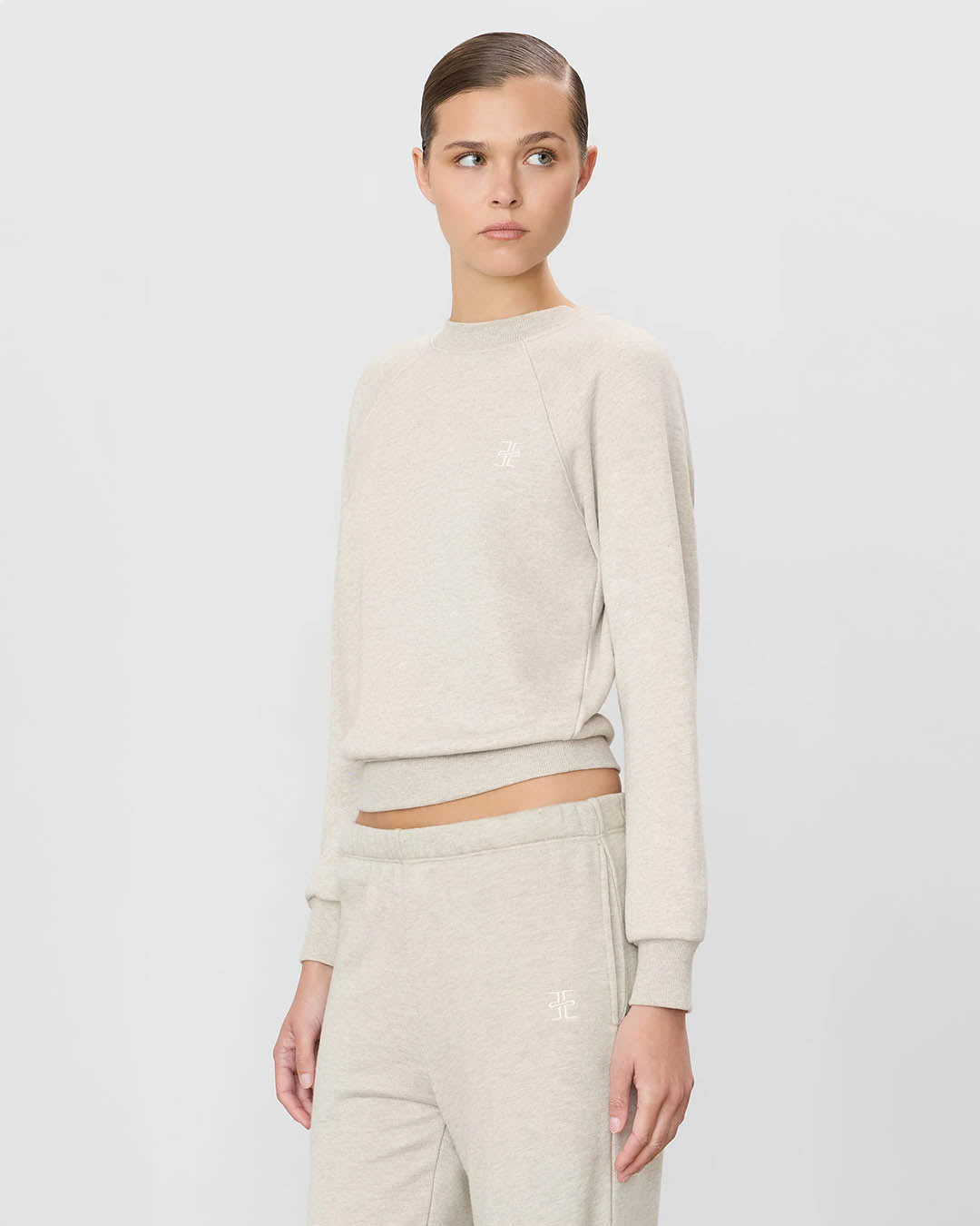 Eterne Shrunken Raglan Sweatshirt