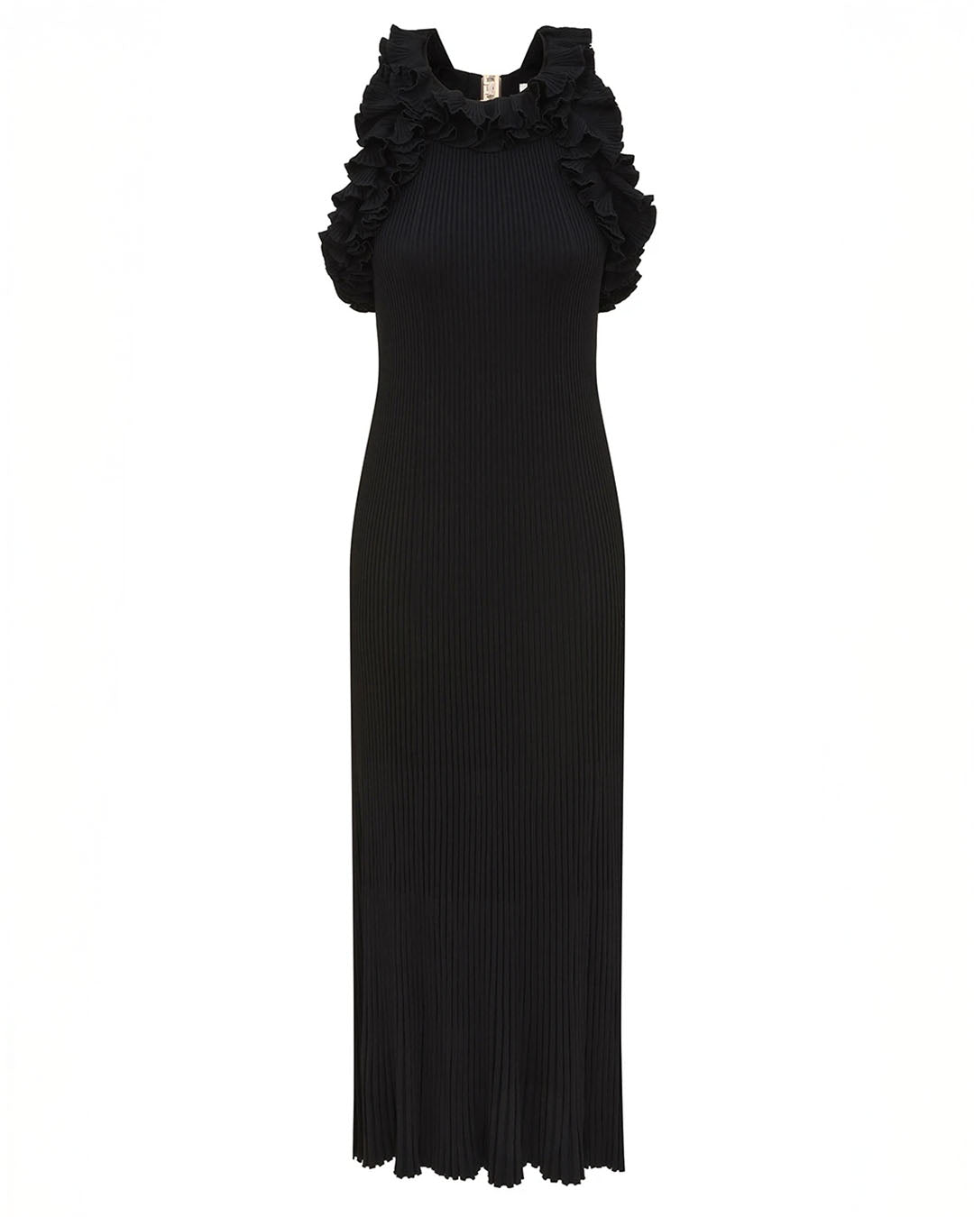 Zimmermann Luna Ruffle Midi Dress