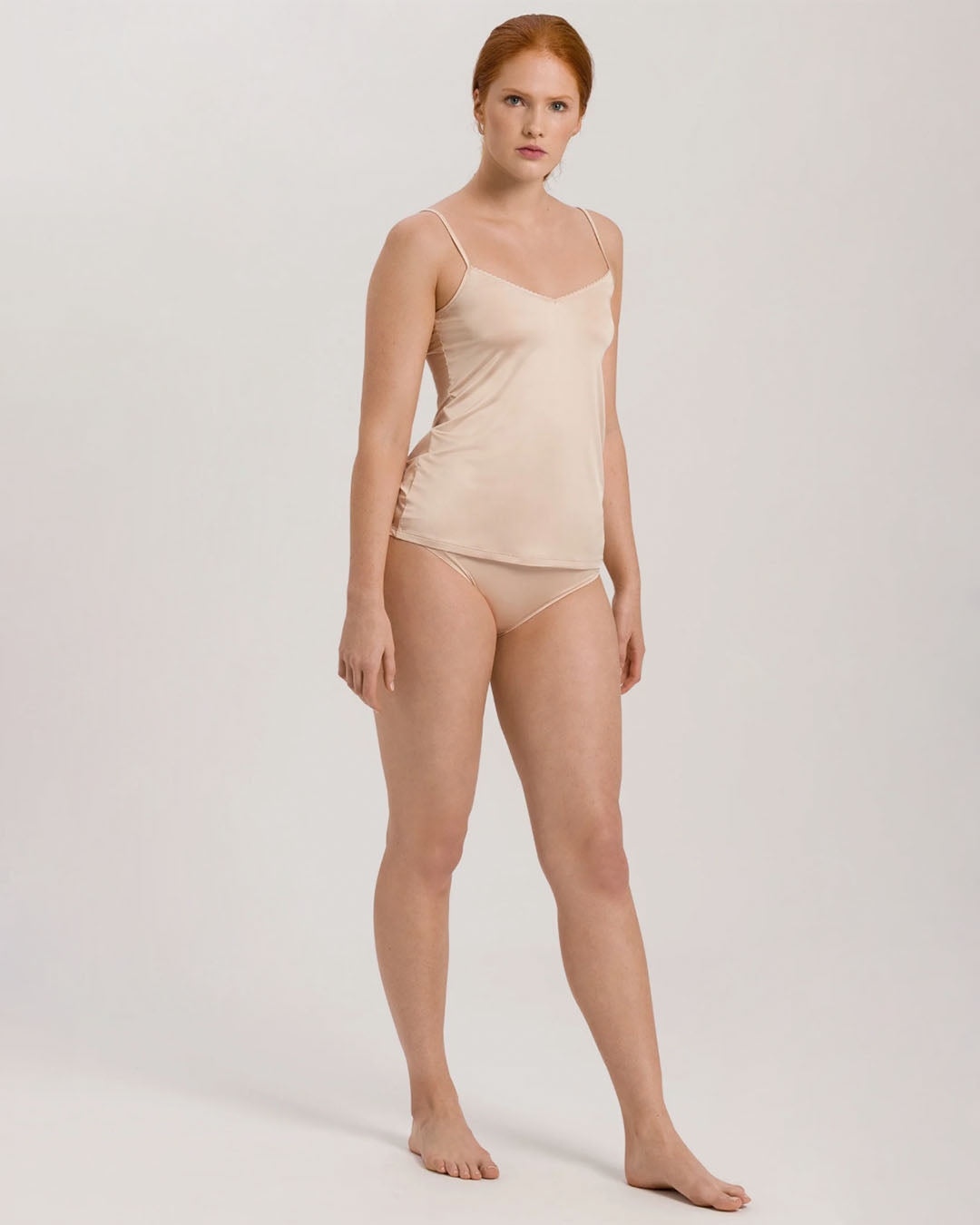 Hanro Spaghetti Top - Satin Deluxe