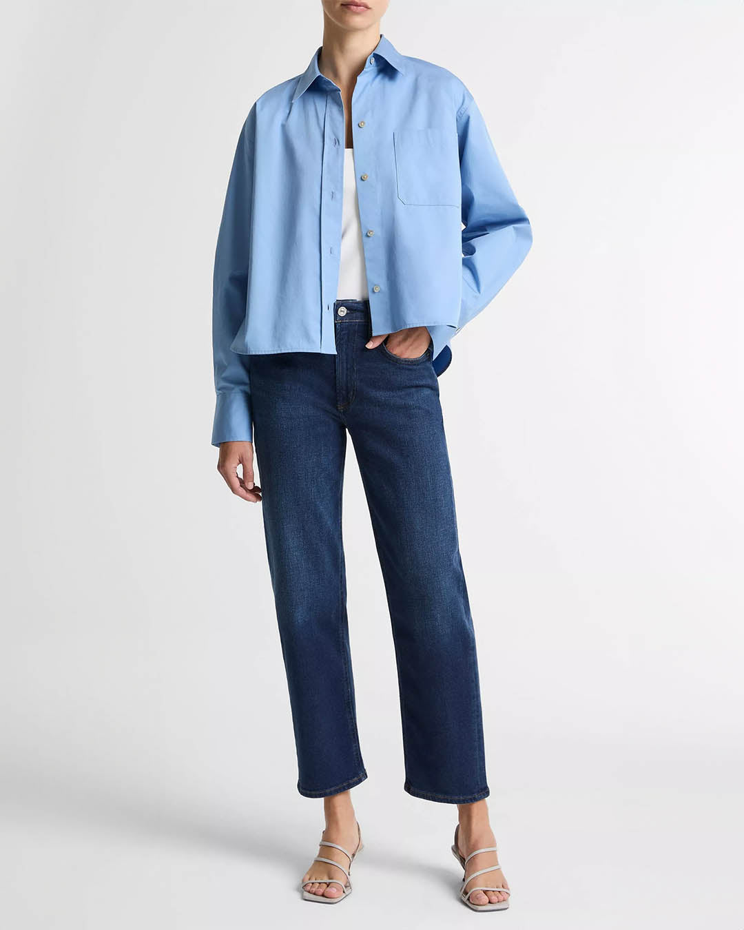 Vince Cropped Shirt