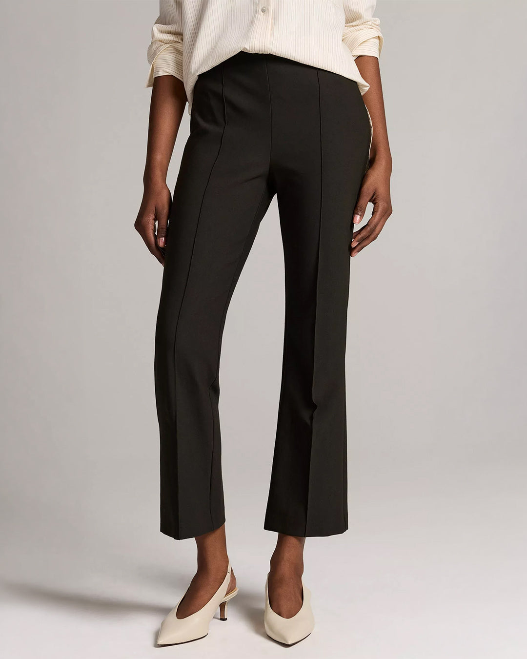 Vince Niki Mid Rise Crop Flare Pant