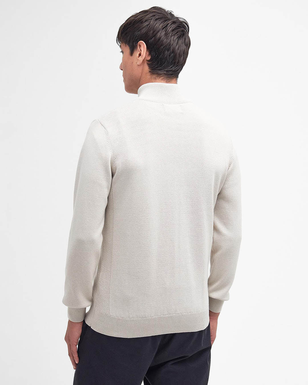 Barbour Cotton Half Zip Knitted Jumper
