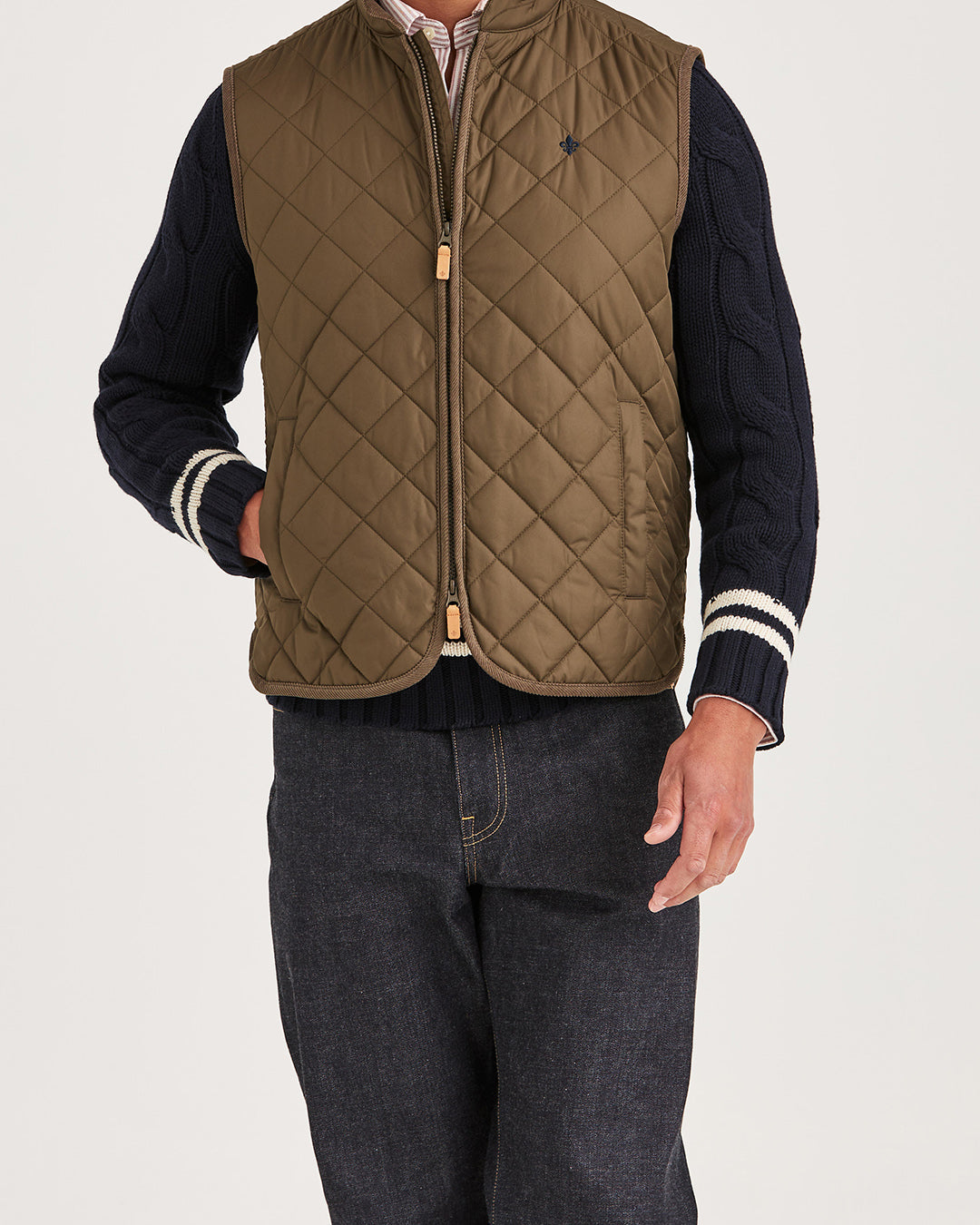Morris Teddy Quilted Vest