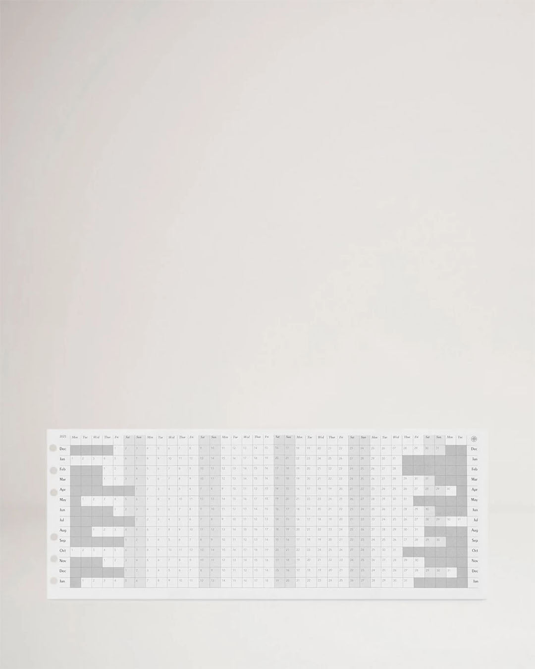 Mulberry Diary - Week to View Agenda