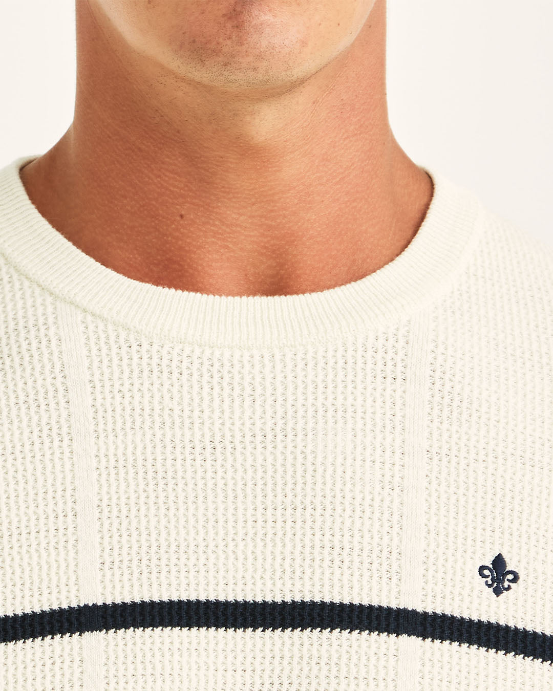 Morris Benedict Striped Oneck