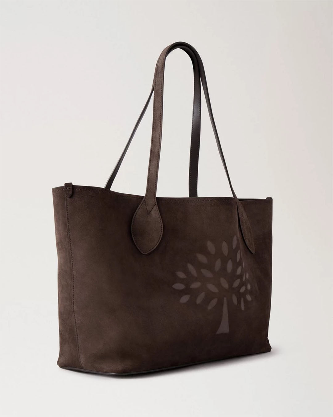 Mulberry Suede Tote